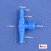 Válvula Reguladora de Flujo de Aire Ajustable Plástico Tanque de Peces Interruptor de Ajuste de Aire Bomba de Oxígeno Afinador Fino Tubo de Aireación Válvula de Control de Flujo