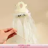 Gorra de Cumpleaños Corona Tocado Diadema de Malla 2026 Diadema de Princesa para Niñas Fiesta Gorro de Cumpleaños Corona