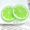 Juguete de Comida Simulada Fruta Limón Multicolor Rodajas Accesorios de Resina DIY Pegamento de Crema Pasador Joyería Material Accesorios para Fotos