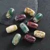 Acessórios para Joias DIY Cerâmica de Alta Temperatura Contas com Furo Reto Contas Cilindricas Escavadas Acessórios para Roupas Material de Contas Acessórios para Pulseiras
