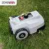 Robot Cortacésped Inteligente, Cortacésped Totalmente Automático para Uso Doméstico, Máquina Desmalezadora para Jardín de Villa con Detección Automática de Obstáculos y Rendimiento Estable