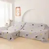 Almofada de Sofá Hongbeilai 26 Novo Modelo com Design Estampado e Tingido Resistente a Poeira e Manchas, Estilo Cartoon Fresco, Essencial para Uso Externo no Verão