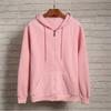 Sudadera Casual Larga de Manga Larga para Mujer, Estilo Coreano Holgado, Espesorado de Forro Polar, Color Sólido, Talla Grande, Sudadera con Capucha y Pinzas de Cangrejo