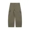Pantalones Cargo de Estilo Techwear Retro Japonés Rumeng para Hombre Otoño Marca de Tendencia Pierna Ancha Holgados Perezosos Rectos Casuales