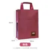 Maletín Bandolera Personalizado Bolsa para Material de Conferencia Bolsa para Documentos Gran Capacidad Impermeable Bolsa para Estudiantes de Tutoría Bolsa de Lona con Logo Impreso