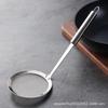 Filtro de malla de acero inoxidable para leche de soja, colador de jugo, colador de malla ultrafino para cocina doméstica, cuchara de pesca, colador de aceite para olla caliente, colador de malla para cuchara