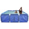Piscina Móvil Exterior Personalizada Piscina Grande Tanque de Almacenamiento de Agua de PVC Engrosado para Piscicultura Comercial y Lugares de Entretenimiento