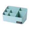 Caja de almacenamiento de cosméticos para escritorio, labiales, productos para el cuidado de la piel, control remoto, artículos varios, tocador, caja cosmética, dormitorio de estudiante, completo