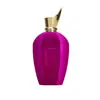 Botellas de Perfume con Recubrimiento de Terciopelo en Stock, Botellas de Vidrio Transparente con Tapas de Aleación de Zinc, Botellas Vacías al por Mayor, Botellas Pequeñas de Spray de 100 ml con Tapas de Terciopelo