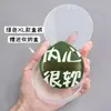 Esponja para Maquillaje Air Cushion de 100 Puntos, Piña Negra, Doble Uso para Húmedo y Seco, Esponja de Maquillaje No Absorbente para Fijar la Base