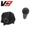 Adecuado para Honda Civic DXEXLX06-11 coche palanca de cambios de mano palanca de cambios cabeza de cambio funda antipolvo accesorios