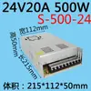 Transformador LED 220 para 12V Fita de LED Linear Luz de Linha com Fonte de Alimentação Driver Adaptador 24V Reator Linear