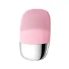 Dispositivo de limpeza facial de silicone, escova facial elétrica com vibração de 3 níveis, limpador suave, exclusivamente para vendas transfronteiriças