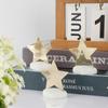 [Personalizado] Adornos Pequeños de Madera Decoraciones para Escenas Festivas Transfronterizas Adornos de Hongo, Estrella, Conejo