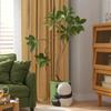 Florero de Piso de Panda Adornos Sala de Estar Mueble de TV Balcón Lindas Decoraciones para el Hogar Interior Maceta Grande de Cerámica para Flores