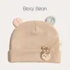 Toucas para Bebê para Primavera e Outono, Toucas Fofas de Desenho Animado de Coelho para Meninos e Meninas, Toucas Super Adoráveis de Desenho Animado para Proteção da Cabeça de Recém-Nascidos