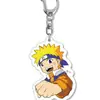 Mercancía de Anime de Naruto Llavero Colgante de Naruto Llavero Acrílico Versión Q Dropshipping Transfronterizo