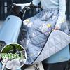 Manta cortavientos para coche eléctrico de invierno engrosada a prueba de frío impermeable falda cortavientos para ciclismo cubierta cortavientos para coche eléctrico motocicleta