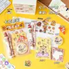 Bolsa de Empaque Transparente con Texto Lindo para Regalo, Regalo Pequeño para Estudiantes Durante la Temporada de Regreso a Clases, Bolsa Tote de Caricatura Linda de Souvenir