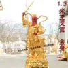 Buda Wang Lingguan Resina Wang Tianjun Vulcan Ornaments 1,3 metros 1,6 metros 2 metros