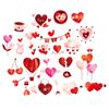 Ofrece nuevos stickers transfronterizos CH81778 globo de amor pegatinas de pared pegatinas de pared removibles se pueden enviar por cuenta de