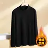 Fornecimento Exclusivo Transfronteiriço Confortável Quente Alta Qualidade Roupa Exterior Masculina Top Pijama Estilo Lã Fina Outono/Inverno Camisa Base de Lã Alemã
