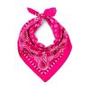 Pañuelo Cuadrado Bandana Pañuelo para la Cabeza de Algodón Patrón Paisley Danza Callejera Regalos Culturales y Creativos Impresión de Logo Personalizado