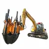 Máquina de escavação de árvores modificada de escavadeira da Hengwang Heavy Industry, máquina de remoção de árvores, máquina de escavação de mudas de jardim e árvores florestais com extração completa de torrão de terra