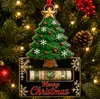 Adorno de Regalo en Efectivo Navideño Transfronterizo Decoración de Regalo en Efectivo Navideño S