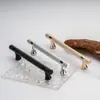 Manija Doble Agujero de Plástico 96mm128mm Perla Superior de Paleta