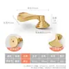 Novo Pingente Estilo Chinês Retrô Maçaneta de Gaveta de Latão Sólido, Puxador de Anel Dourado Antigo de Furo Único para Armário e Porta de Guarda-Roupa