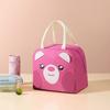 Bolsa Lonchera Bolso de Mano para Estudiantes de Primaria Bolsa para Comida Aislamiento de Papel Aluminio Bolsa Refrigeradora Bolsa para Almuerzo para Oficina Niños