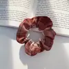 Scrunchie Fofo Estilo JK Acadêmico Coreano, Elástico de Cabelo para Meninas, Acessório de Cabelo