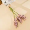 Accesorio de mochila decorativo estilo Miu de osmanthus dorado creativo, colgante de bolsa versátil y exquisito de cuero PU, adorno colgante, regalo