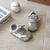 Zapatos de estilo alemán para niños ins 2026 Primavera/Otoño Nuevos Zapatos Coreanos para Niñas con Bordado de Lazo Adorno de Encaje Zapatos Argan