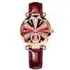 Reloj para Mujer Binbond, Marca de Nicho de Lujo Ligero, Reloj de Cuarzo Corazón del Océano, Transmisión en Vivo Transfronteriza, Dropshipping