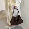 Bolso Casual Retro de Gran Capacidad para Mujer Verano 2026 Nuevo Color Sólido Bolso de Hombro Cruzado Personalidad para Ir al Trabajo Bolso Tote
