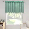Fabricante Transfronterizo Amazon Pastoral Lino Grueso Cortina de Medio Poste Bolsillo Cortina a Prueba de Polvo Cortina de Puerta de Gabinete Cortina para Ventana Pequeña Cortina Corta