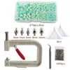 Máquina Manual de Clavar Perlas Juego de Clavado de Garra Hueca para Perlas Accesorios Portátiles de Presión Manual para Perforación de Perlas DIY