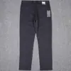 Pantalones de lana para hombre con corte tridimensional otoño e invierno rectos cepillados sin planchar casuales ajustados negocios pantalones de lana negros moda