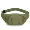 2026 Nova Moda Bolsa de Peito Leve Simples Casual Multicamadas Ombro Único Transversal Bolsa Tecido de Nylon Tendência Esportiva Bolsa de Cintura