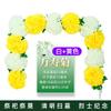 Crisantemo, flor de crisantemo, enredadera, cementerio, barrido, lápida, sacrificio, flor colgante, decoración, flor de seda, flor falsa, flor de plástico, memorial Qingming