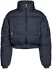 Comércio Exterior Transfronteiriço Roupas Curtas de Algodão Femininas Leves com Zíper Gola Alta Acolchoada Roupa de Algodão Quente de Inverno A56 Leve