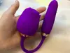 Flor de Rosa Cheia de Flores no Jardim, Segunda Geração Dupla Cabeça Vibratória Telescópica Sex Toy para Mulheres, Masturbação Feminina Sex Toy Adulto