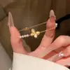 Pulsera Popular de Mariposa Cepillada Estilo Retro Francés de Xiaohongshu con Diseño Único y Joyería de Moda Versátil, Disponible para Dropshipping