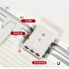 Compartimento de bagagem com abertura frontal, fivela lateral, haste para puxar a tampa de abertura frontal, estrutura de alumínio, grande capacidade, carregamento USB com porta-copos para notebook