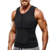 Chaleco Sudoración Sauna para Hombre Amazon con Cremallera y Doble Tirante, Moldeador de Control de Abdomen para Deporte y Fitness
