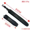 Guardabarros Nuevo para Bicicleta Cubierta de Lluvia para Bicicleta de Montaña 26 pulgadas 27.5 pulgadas Guardabarros Extendido Ensanchado Accesorios para Eliminación de Barro