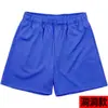 Shorts de Basquete Americanos Esportivos Malha Dupla Respirável Solto Treinamento Fitness Corrida Masculino Joelho Verão Leve