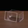 Caja Acrílica Personalizada Transparente a Prueba de Polvo Caja de Exhibición de Escritorio Caja Ciega Almacenamiento de Figuras Caja Acrílica de Plexiglás